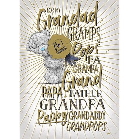 Male Grandparent Me to You Bear Father's Day Card £1.79